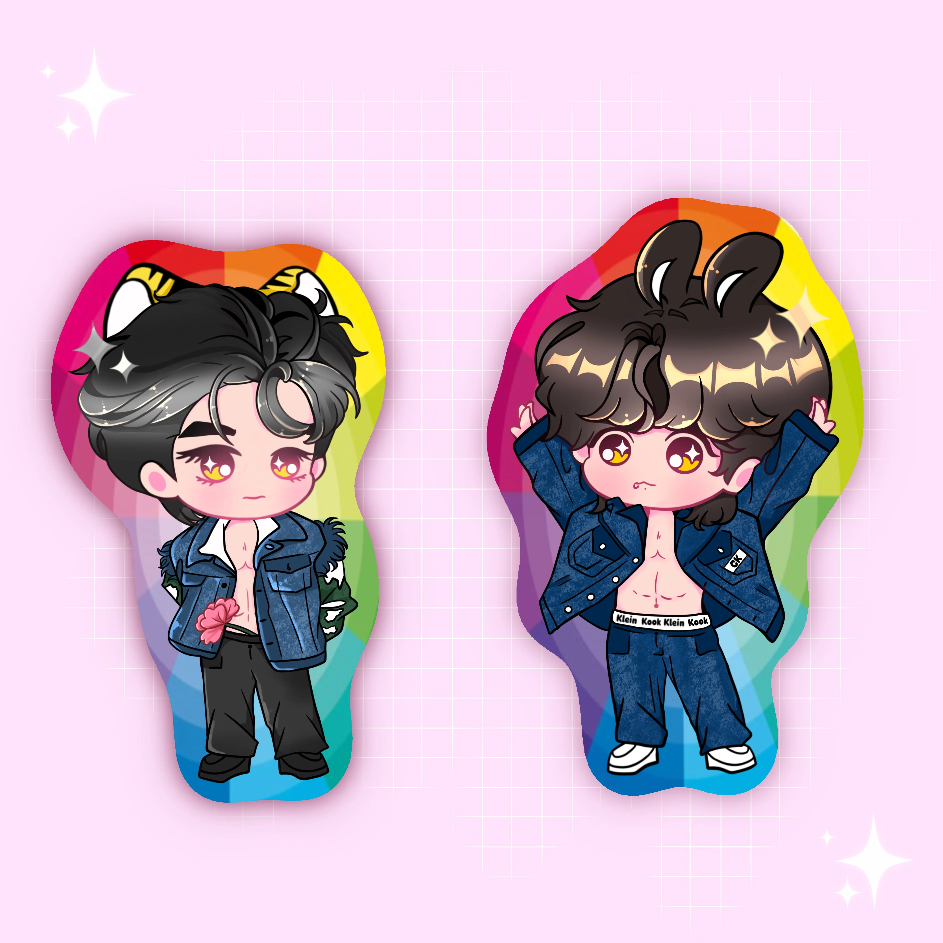 Denim Cuties - Taekook Stickers - Image 3