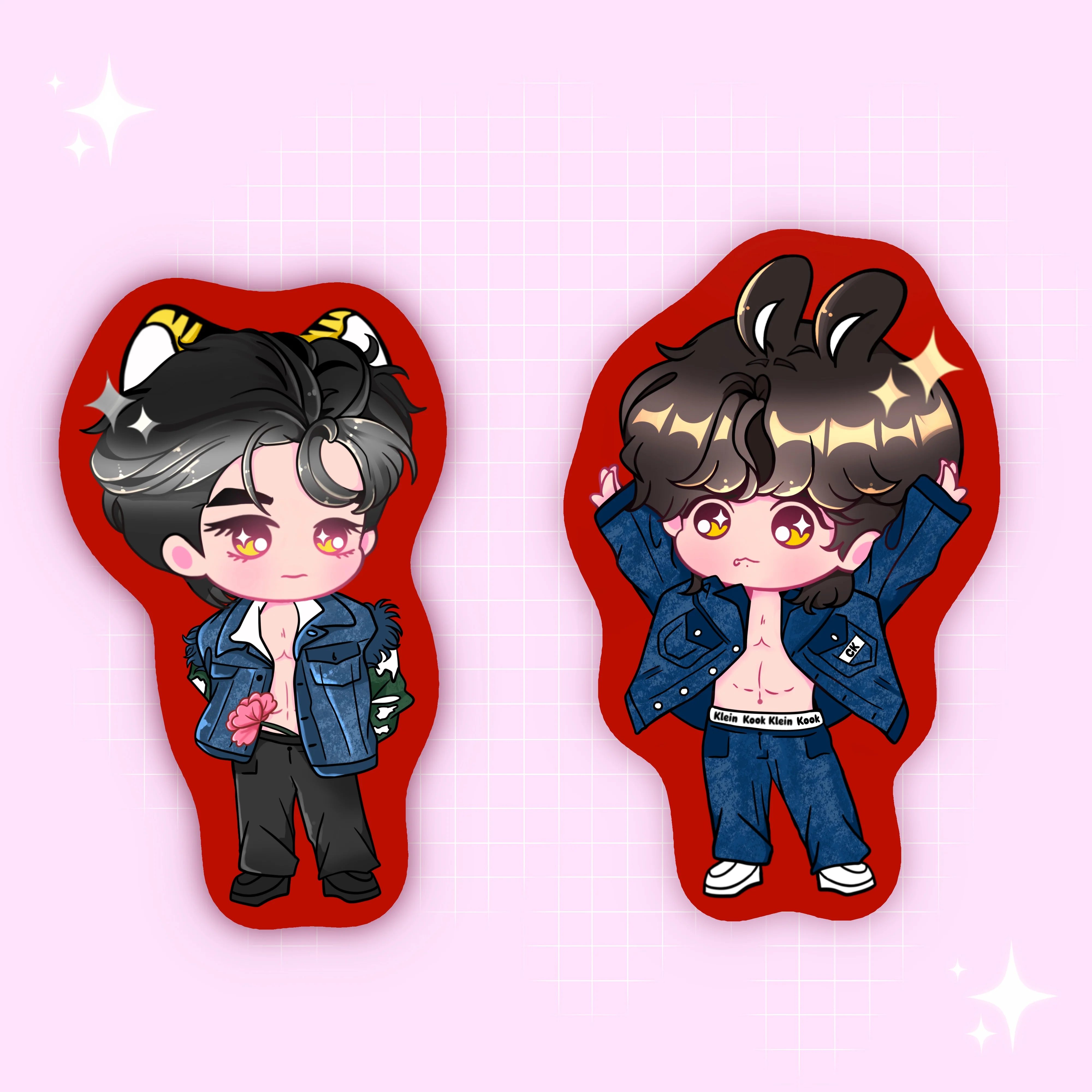 Denim Cuties - Taekook Stickers - Image 6