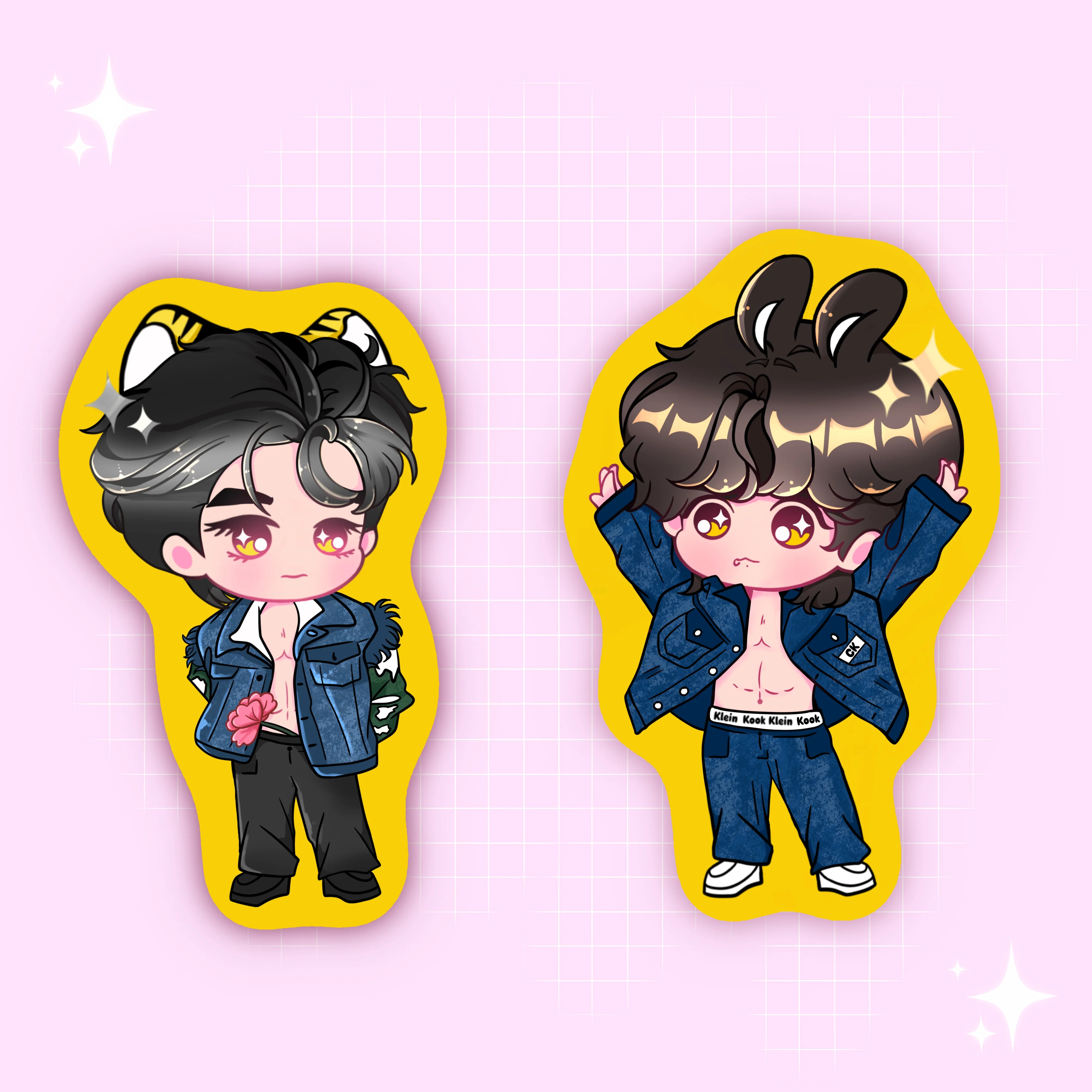 Denim Cuties - Taekook Stickers - Image 7