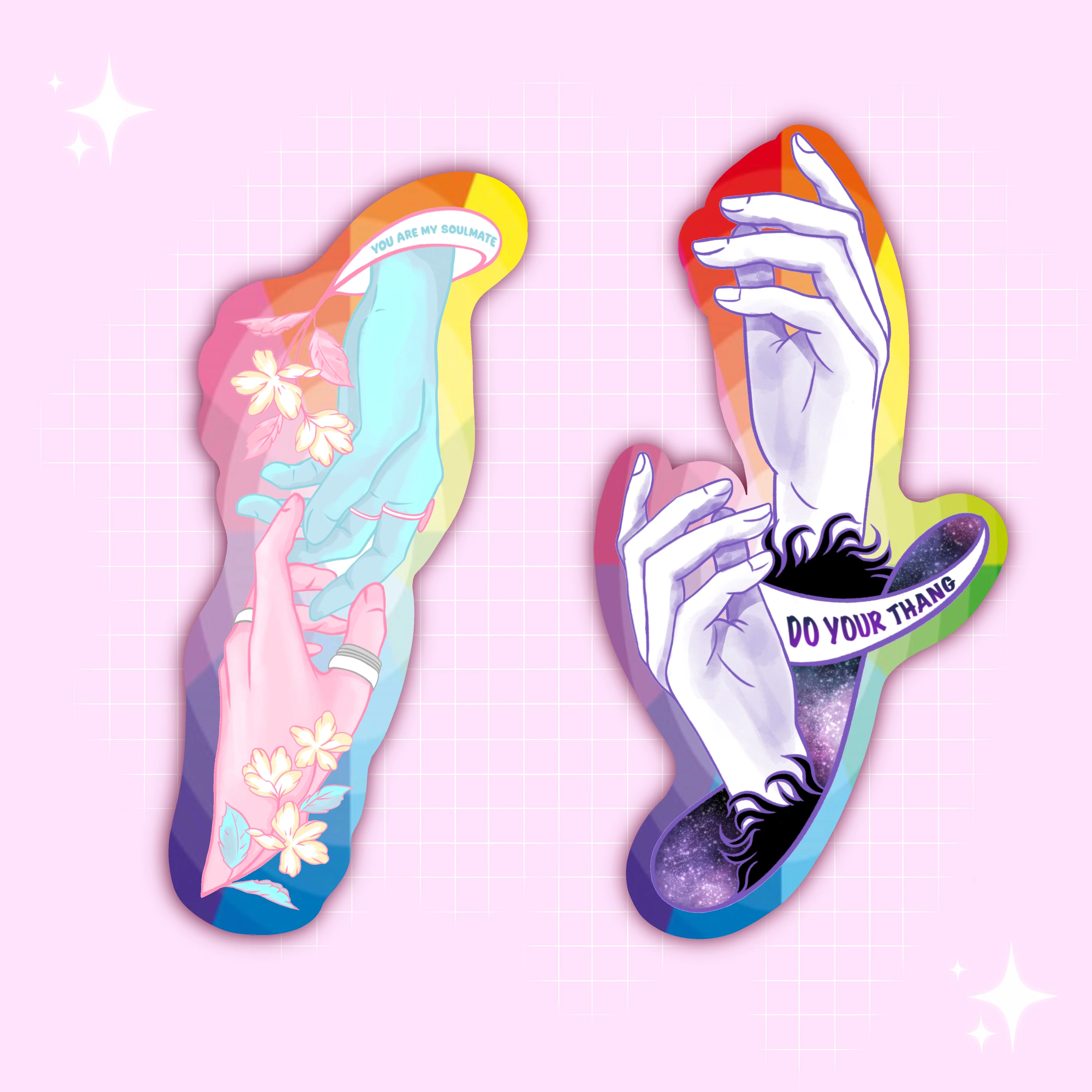 Black Swan and Friends Stickers - Image 3