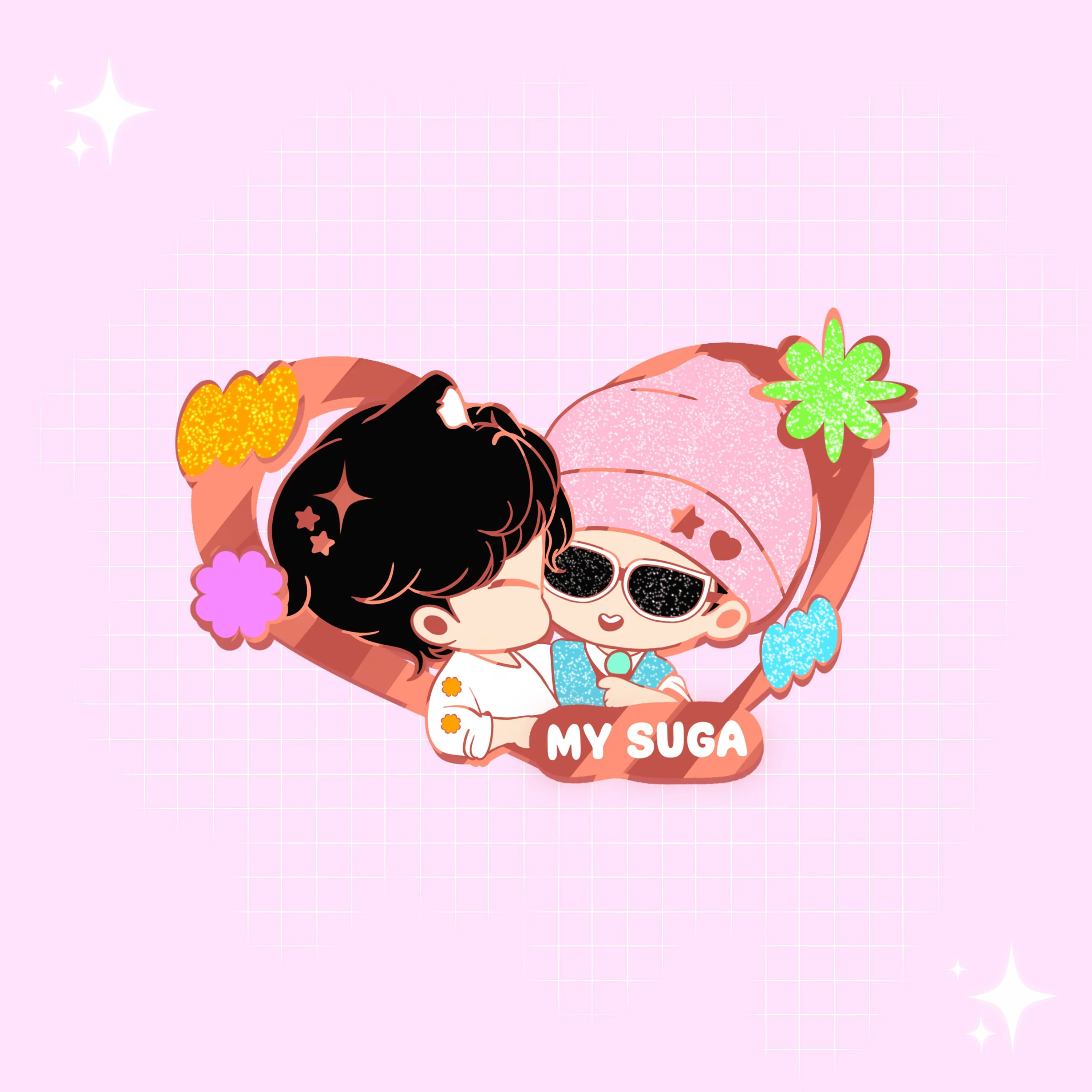 My Suga - Sope Enamel Pin - Image 2