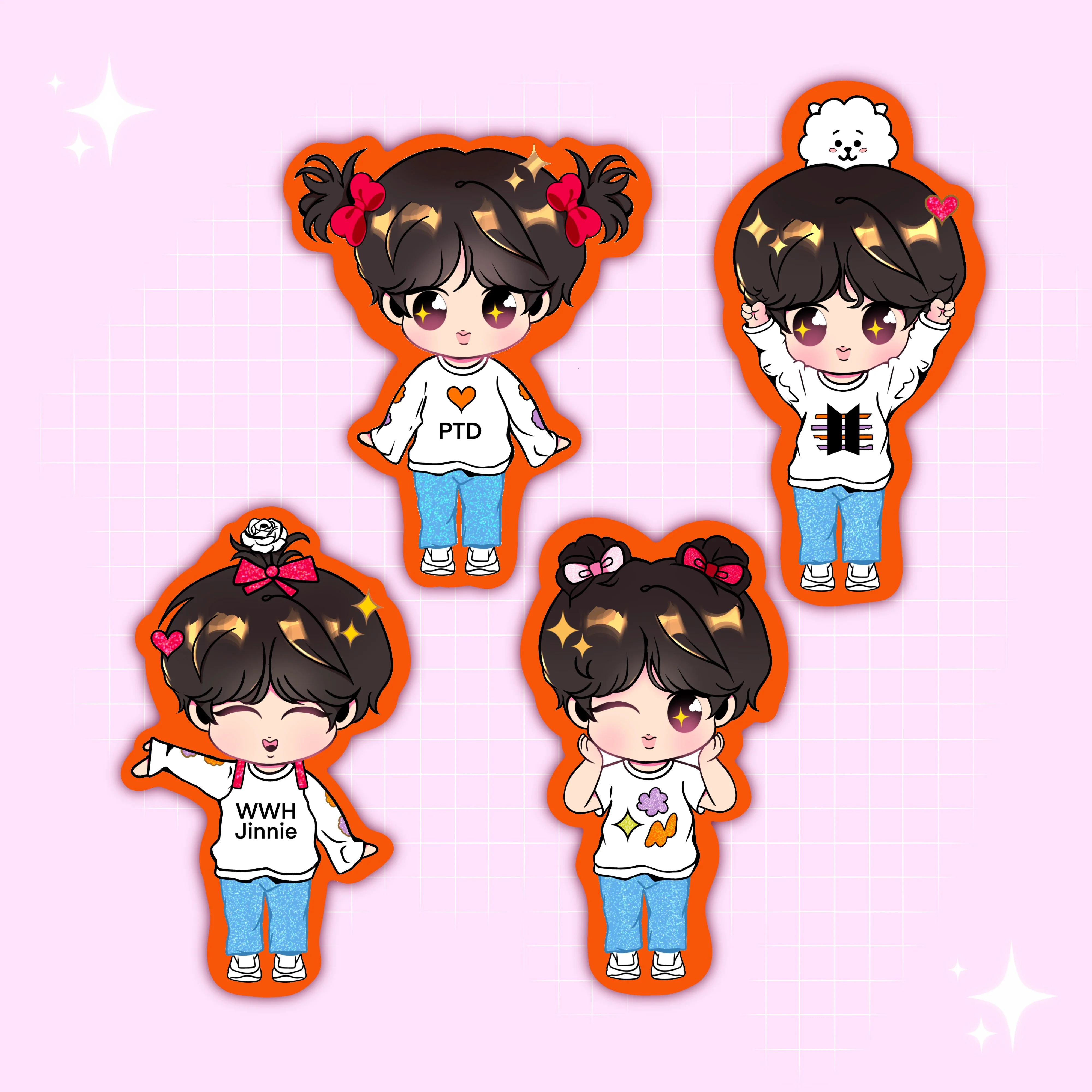 PTD LA Jinnie Stickers - Image 6
