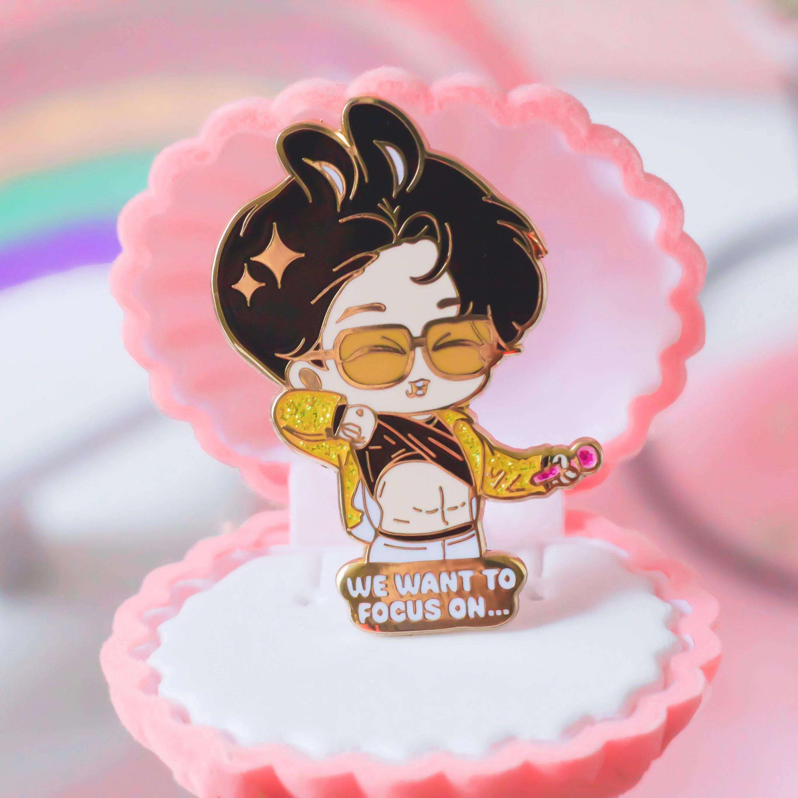 PTD LV Koo - Enamel Pin