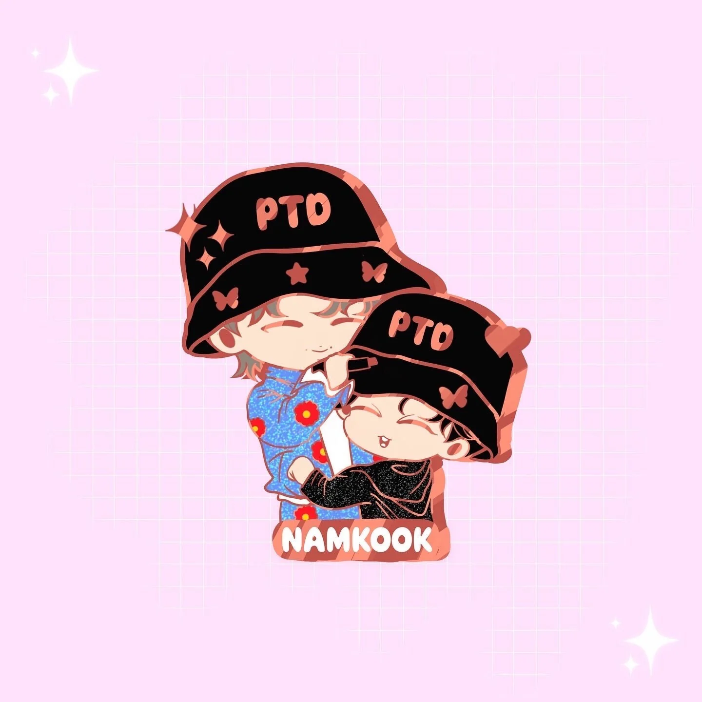 PTD LV NamKook - Enamel Pin - Image 2