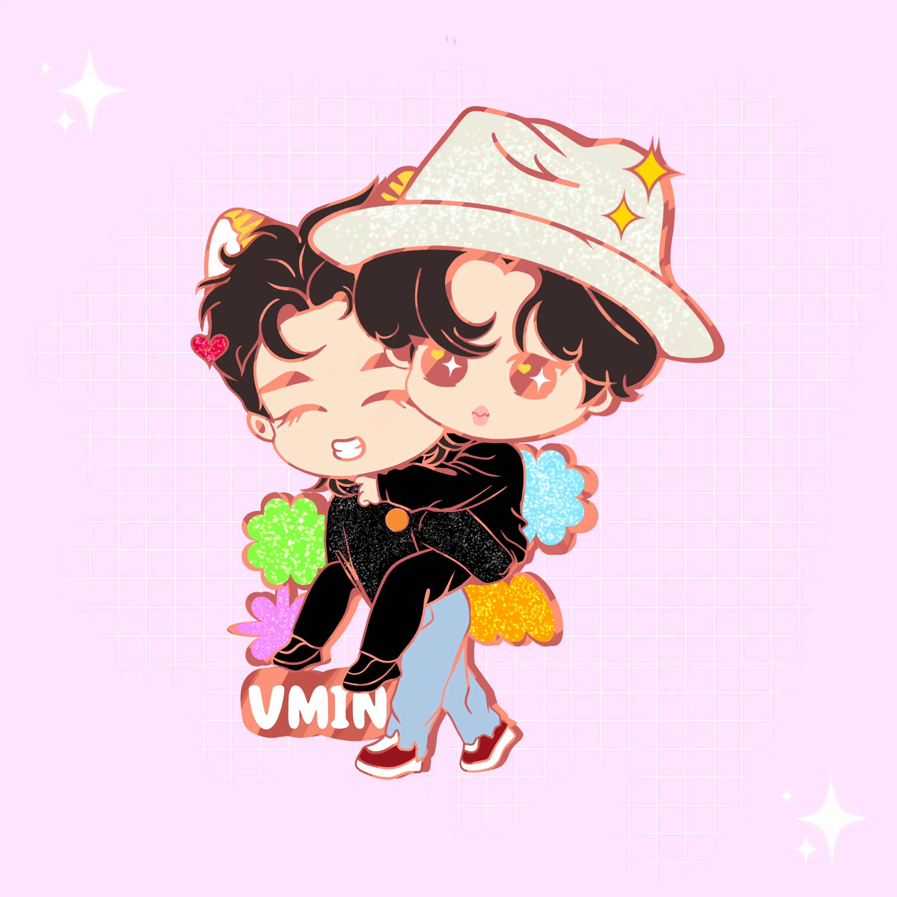 PTD Seoul VMin - Enamel Pin - Image 2