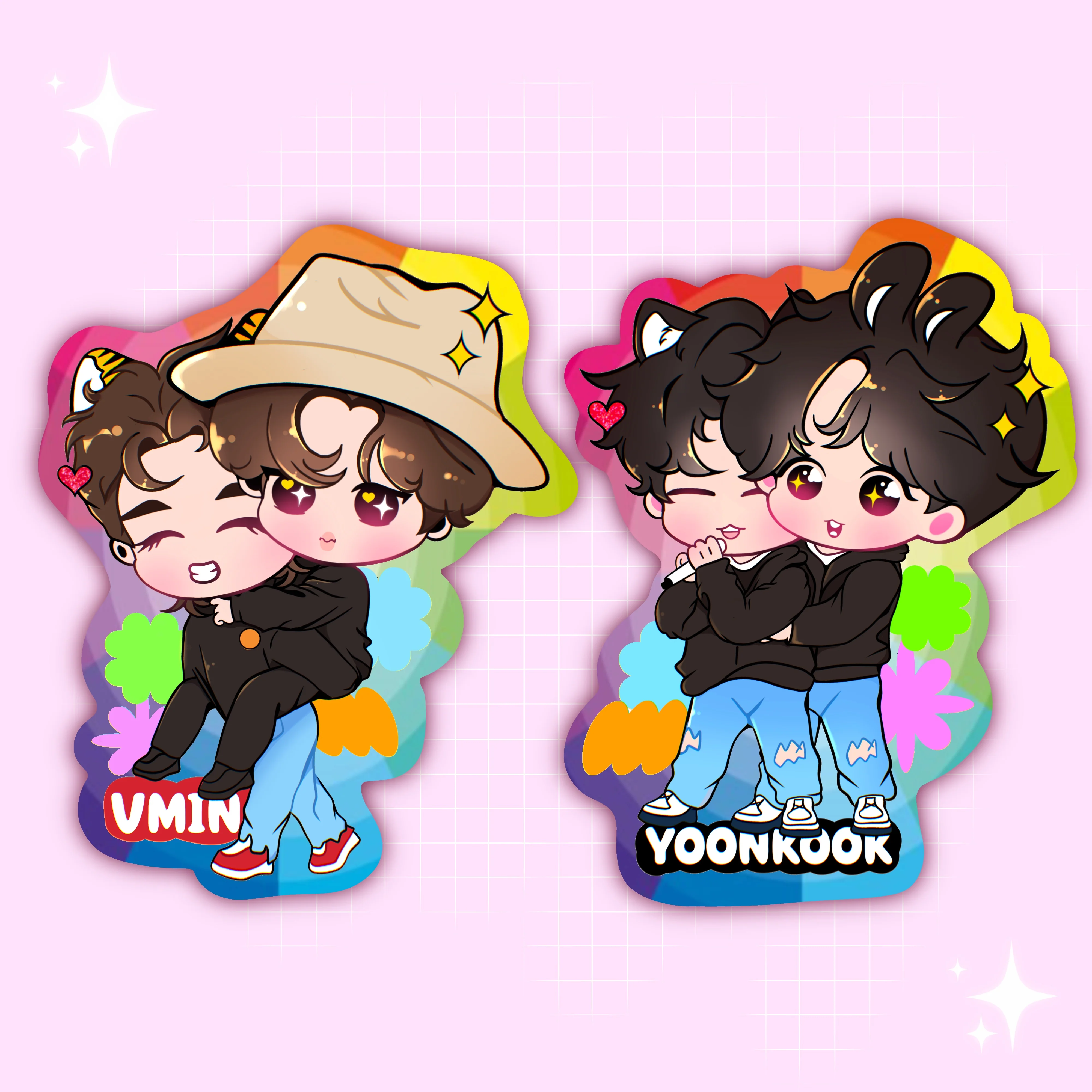 PTD Seoul YoonKook and VMin Stickers - Image 3