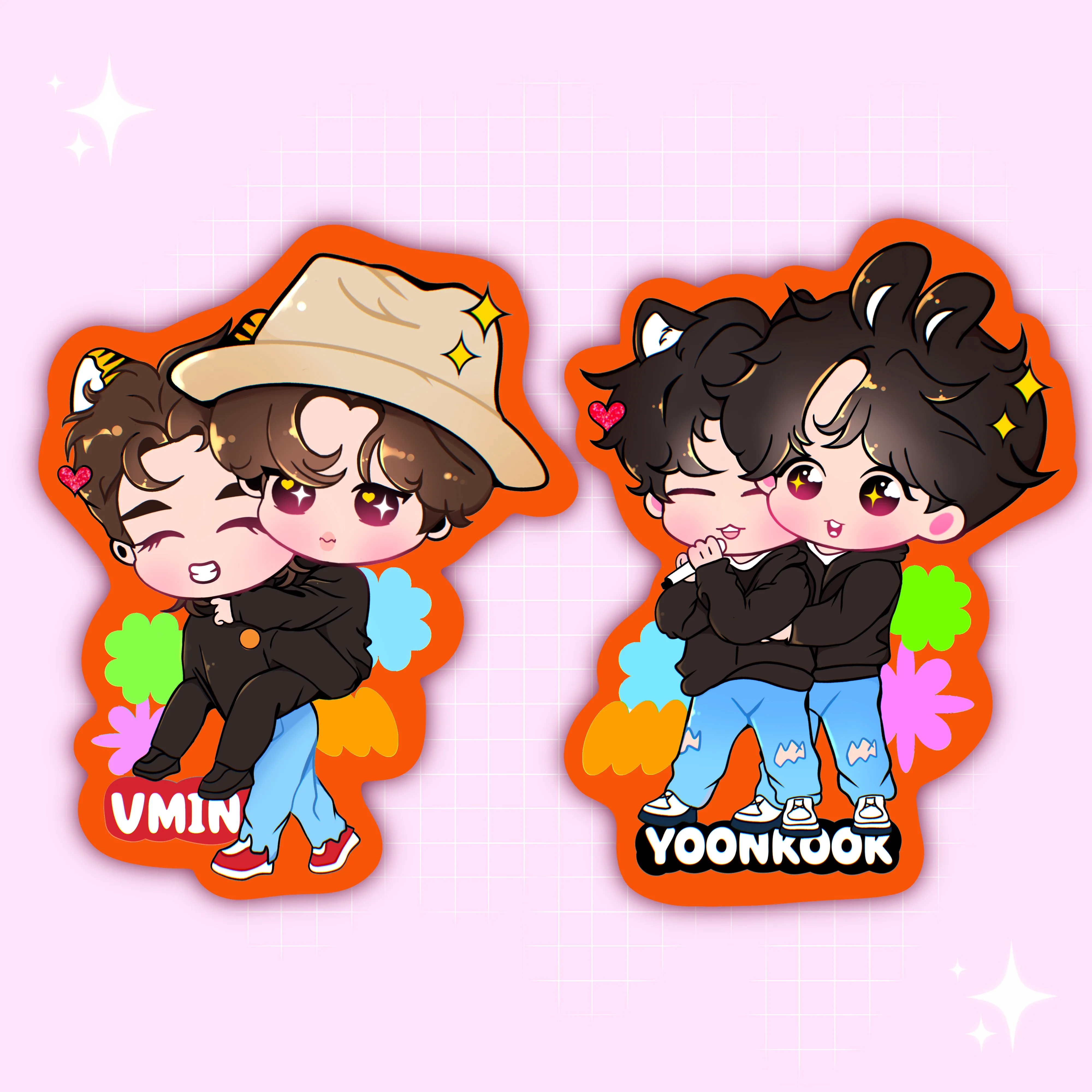 PTD Seoul YoonKook and VMin Stickers - Image 4