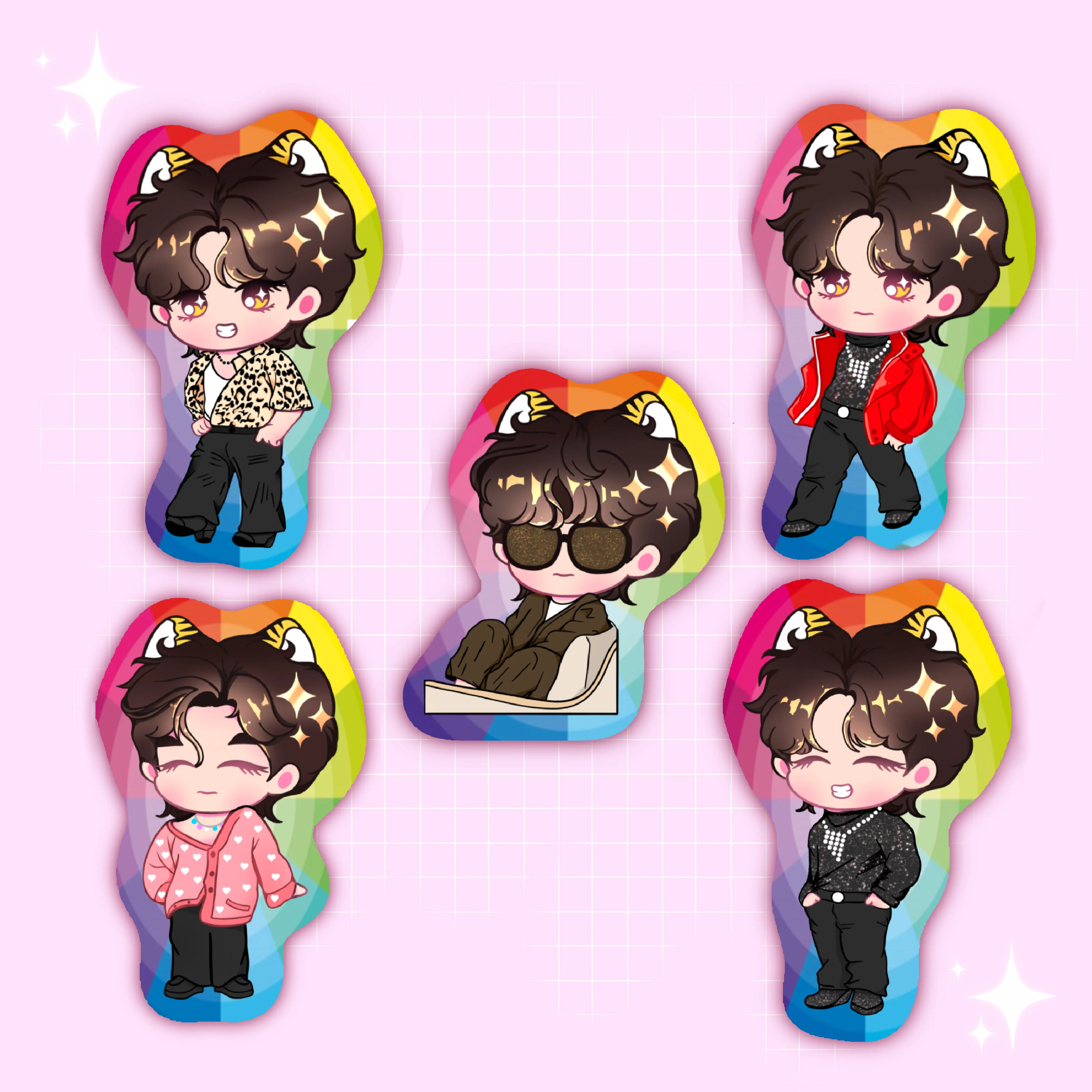 TaehyungxParis Stickers - Image 3