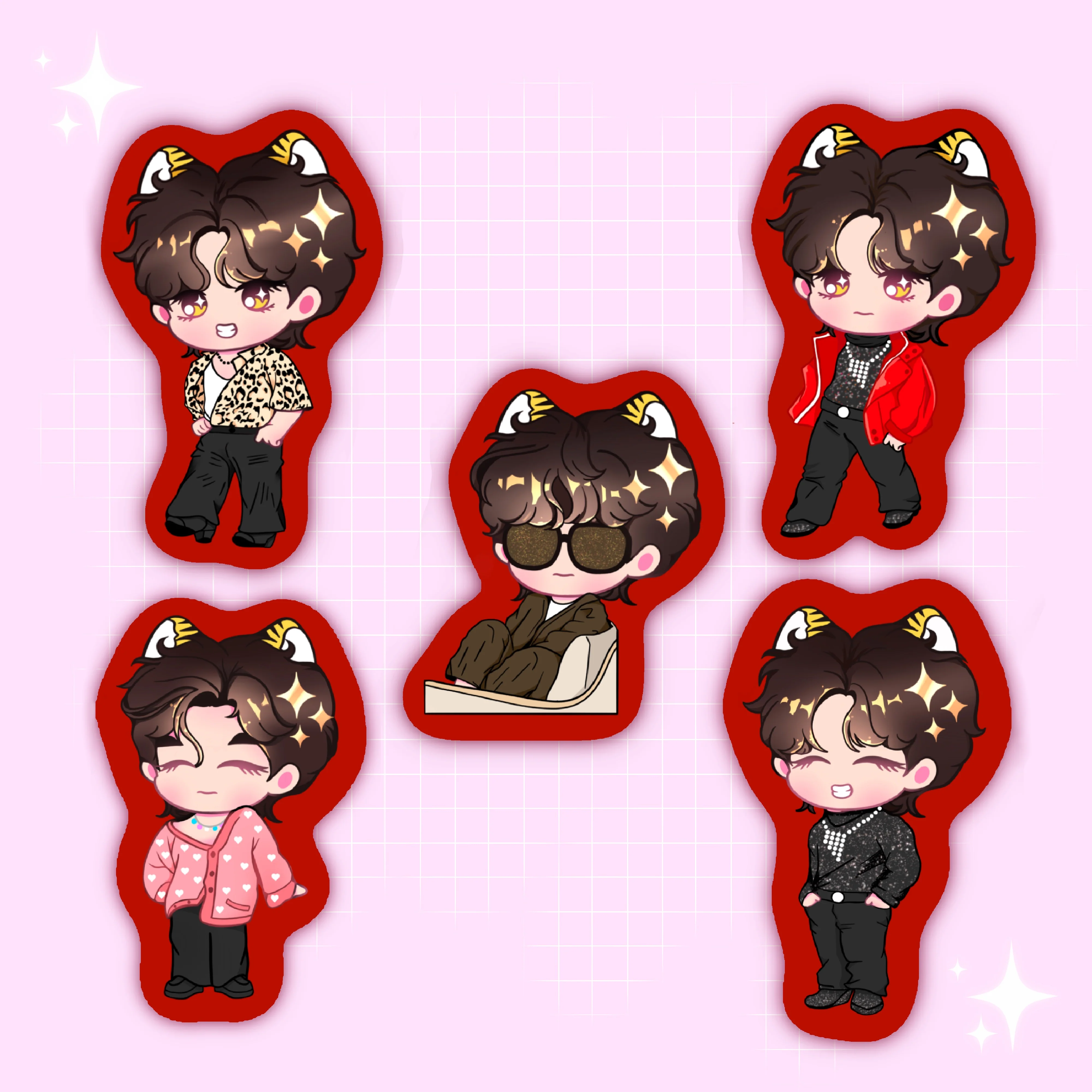 TaehyungxParis Stickers - Image 6