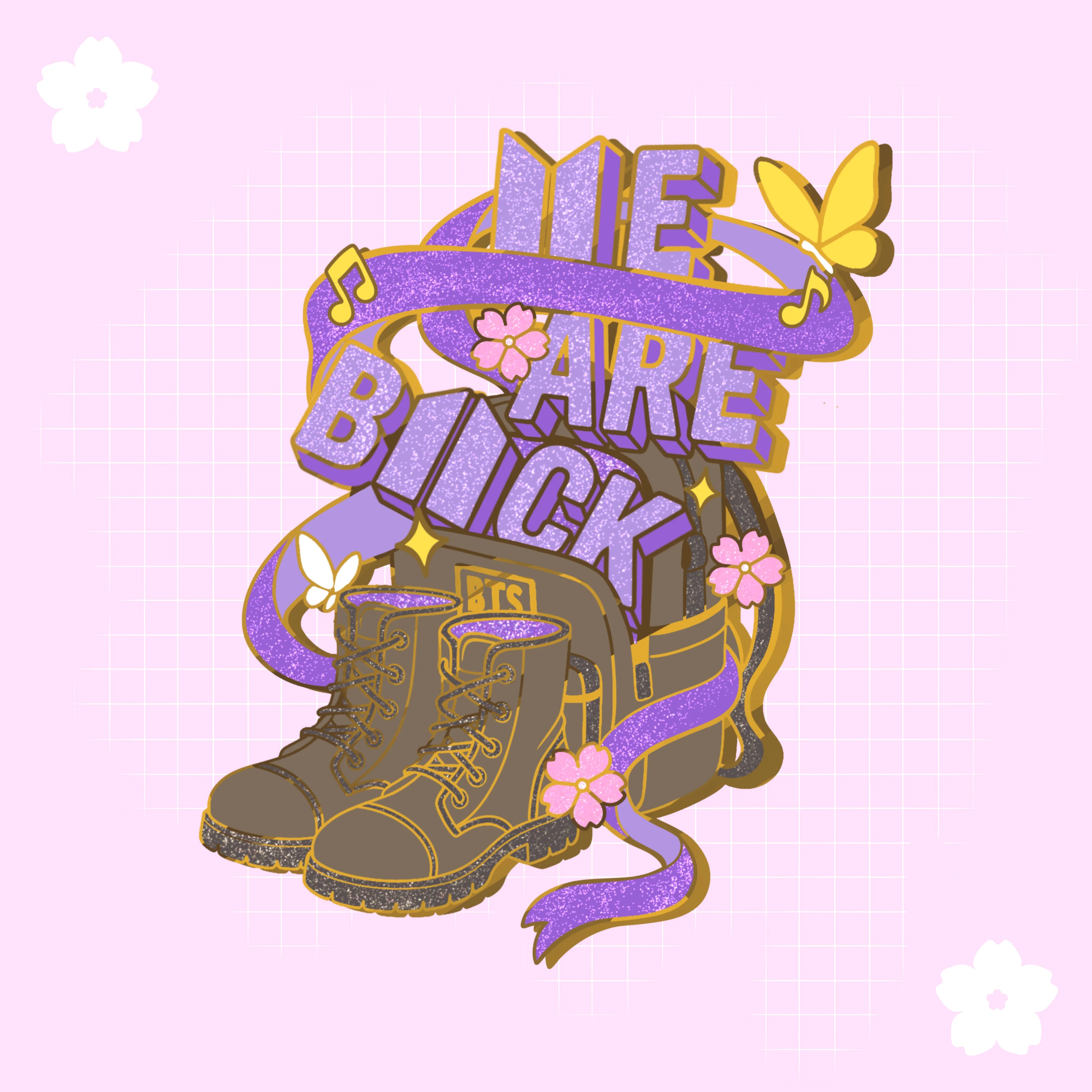 WE ARE BACK - Enamel Pin - Image 2