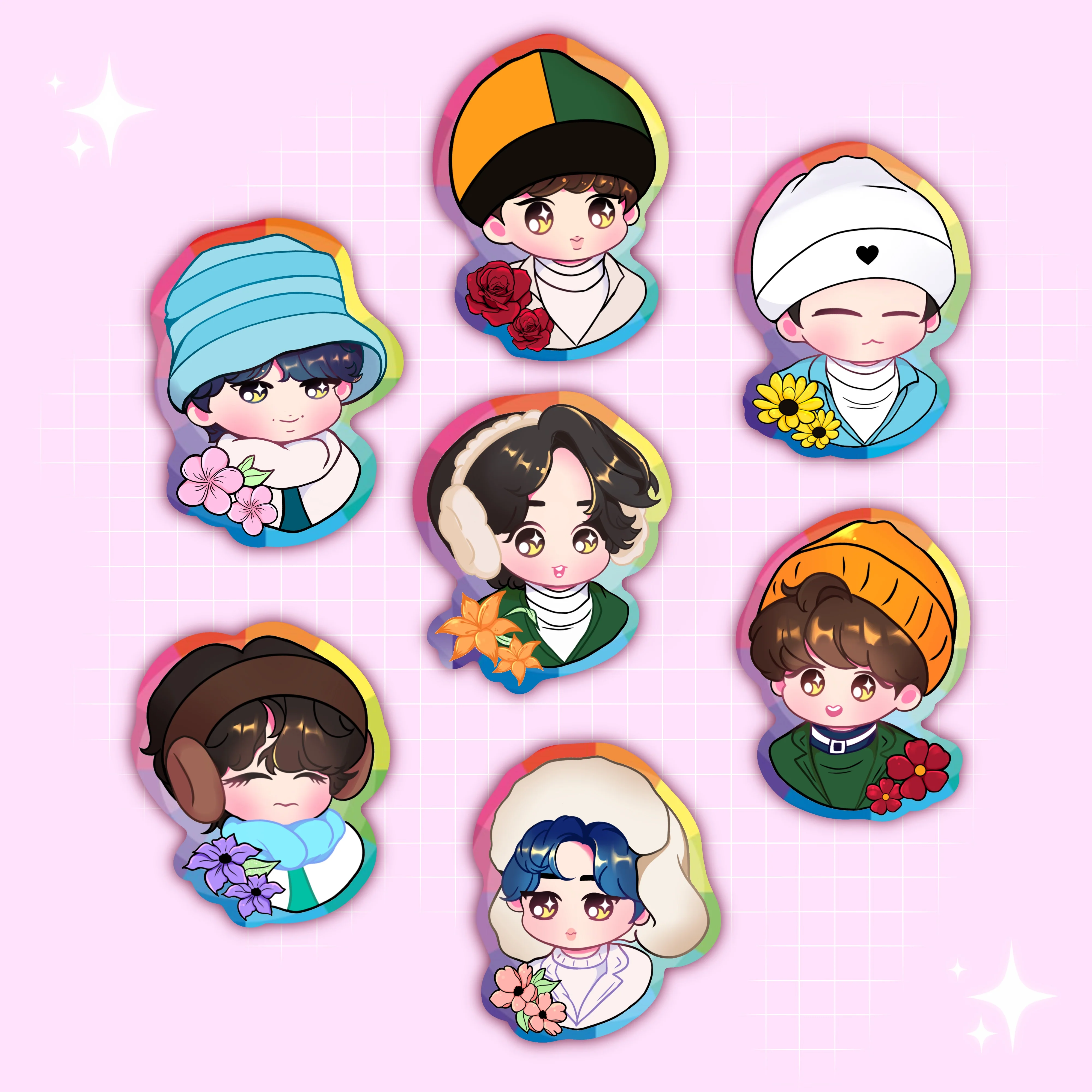 Winter Boys Stickers - Image 3