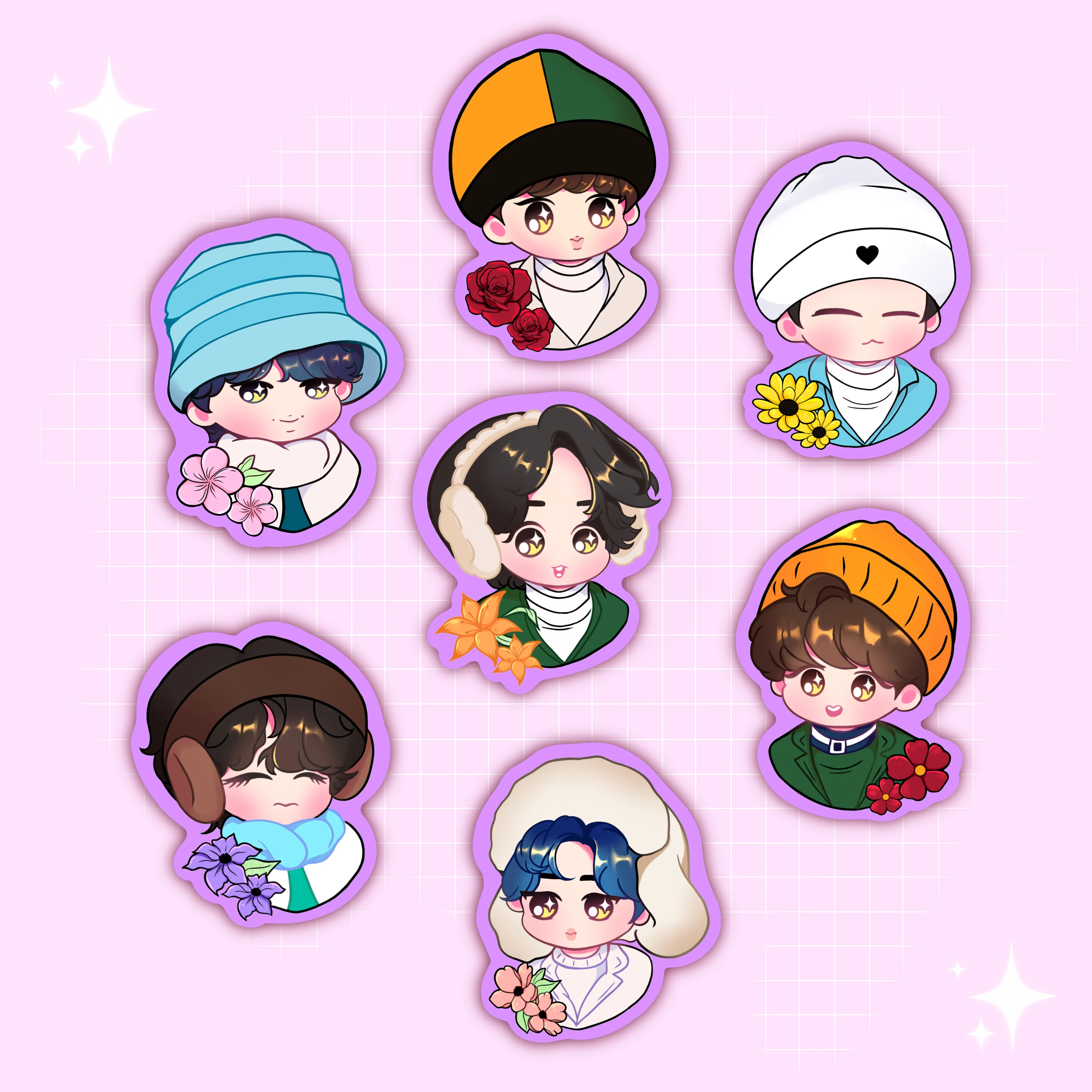 Winter Boys Stickers - Image 4